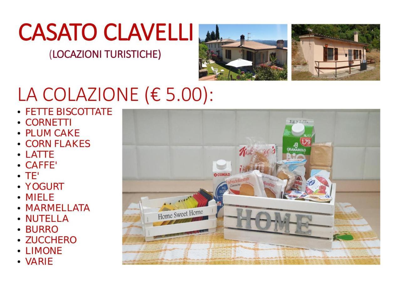 Casato Clavelli 1 Villa Collestatte ภายนอก รูปภาพ